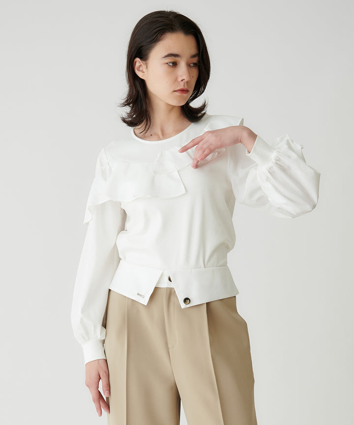 フリルドッキングトップス