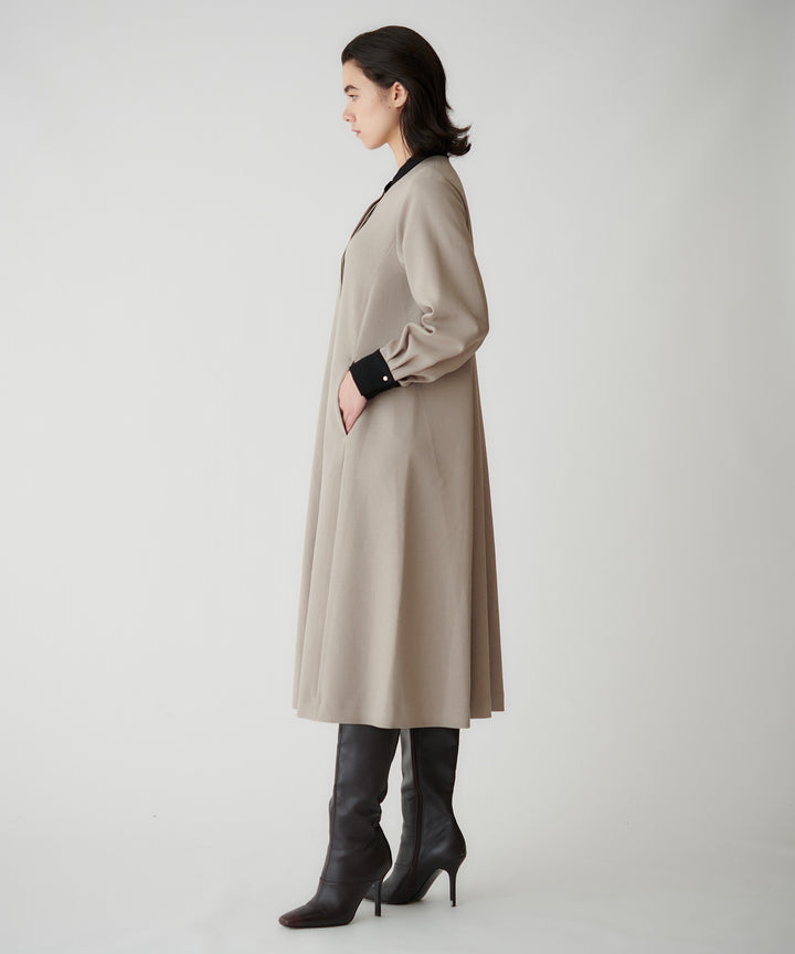 配色デザインワンピース