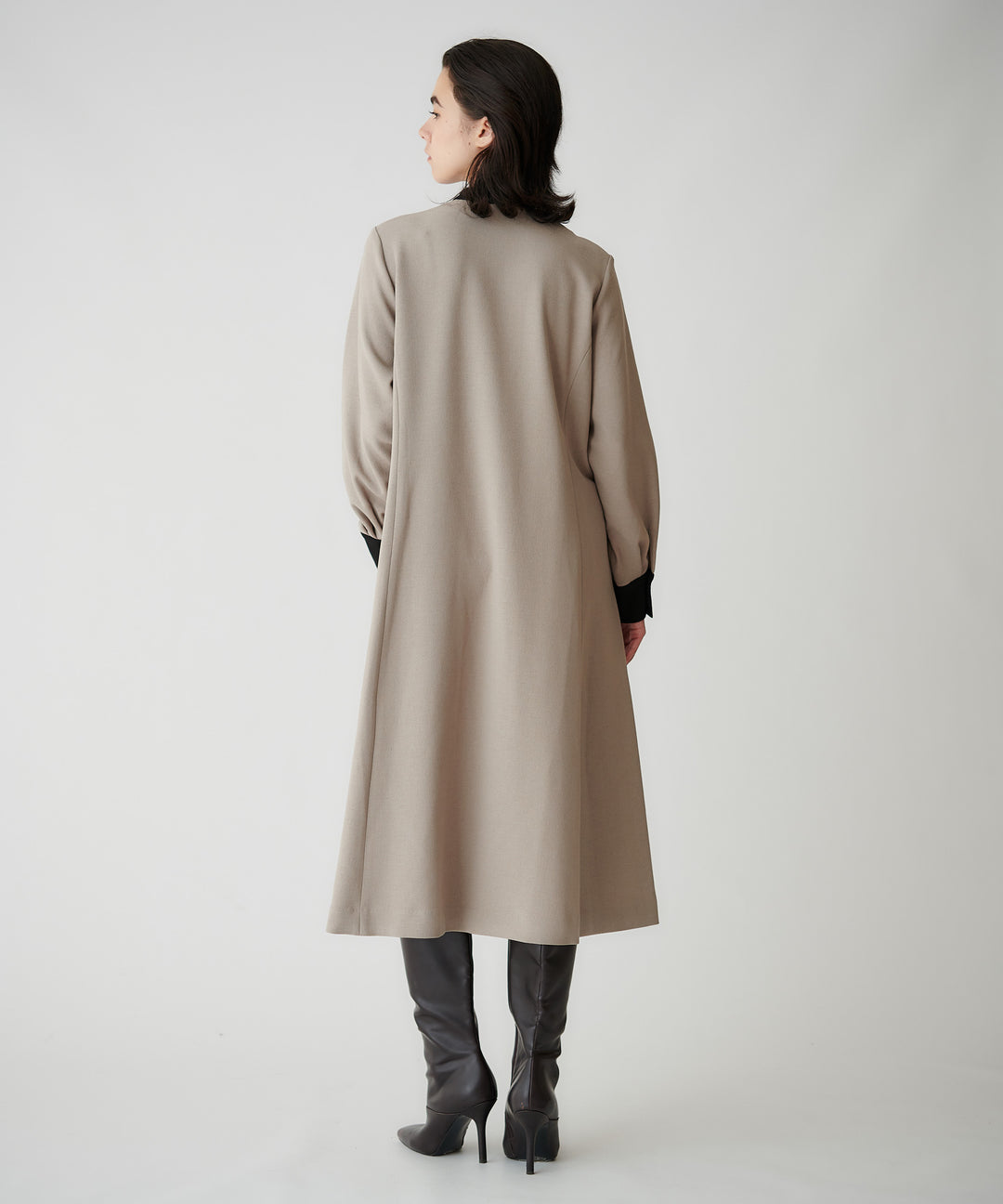 配色デザインワンピース