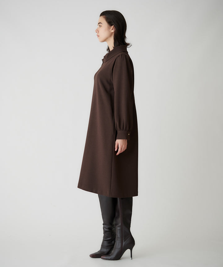 フリルドレープワンピース