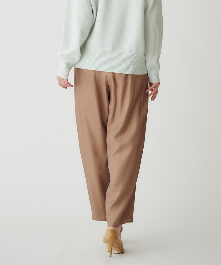 ヴィンテージサテンタックパンツ