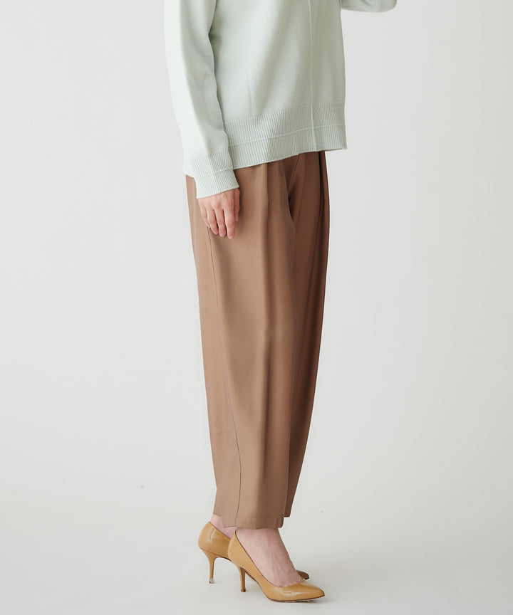 ヴィンテージサテンタックパンツ