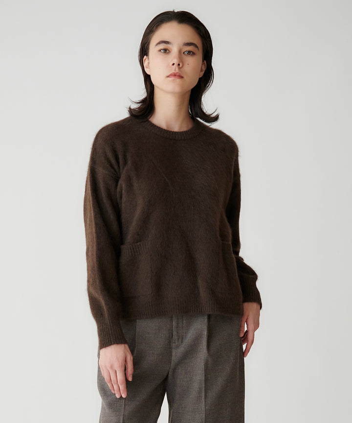 モデル H：173cm / 38 / ブラウン