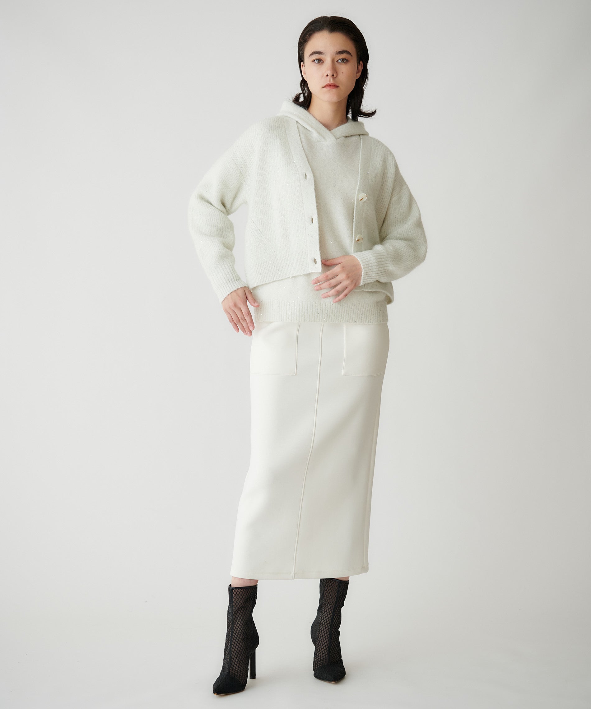 ベイカーロングスカート – FACE SANS FARD