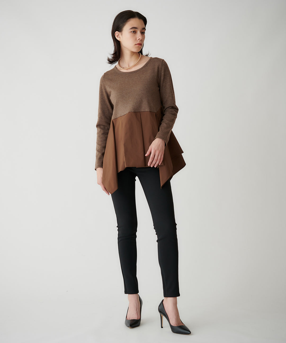 ウォームストレッチスリムパンツ