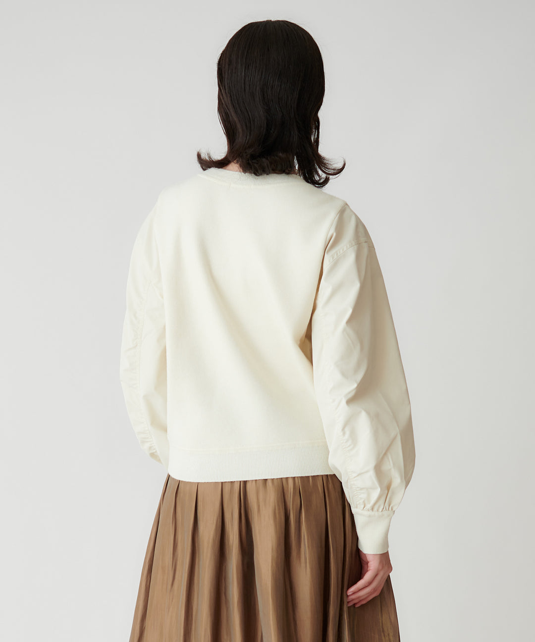 MA-1ライクニットドッキングニット