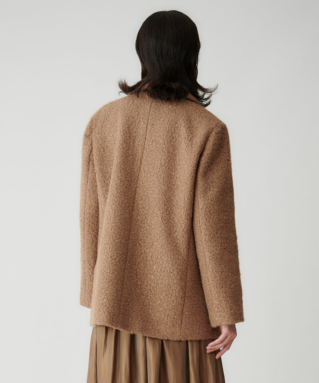 ループヤーンジャケットコート