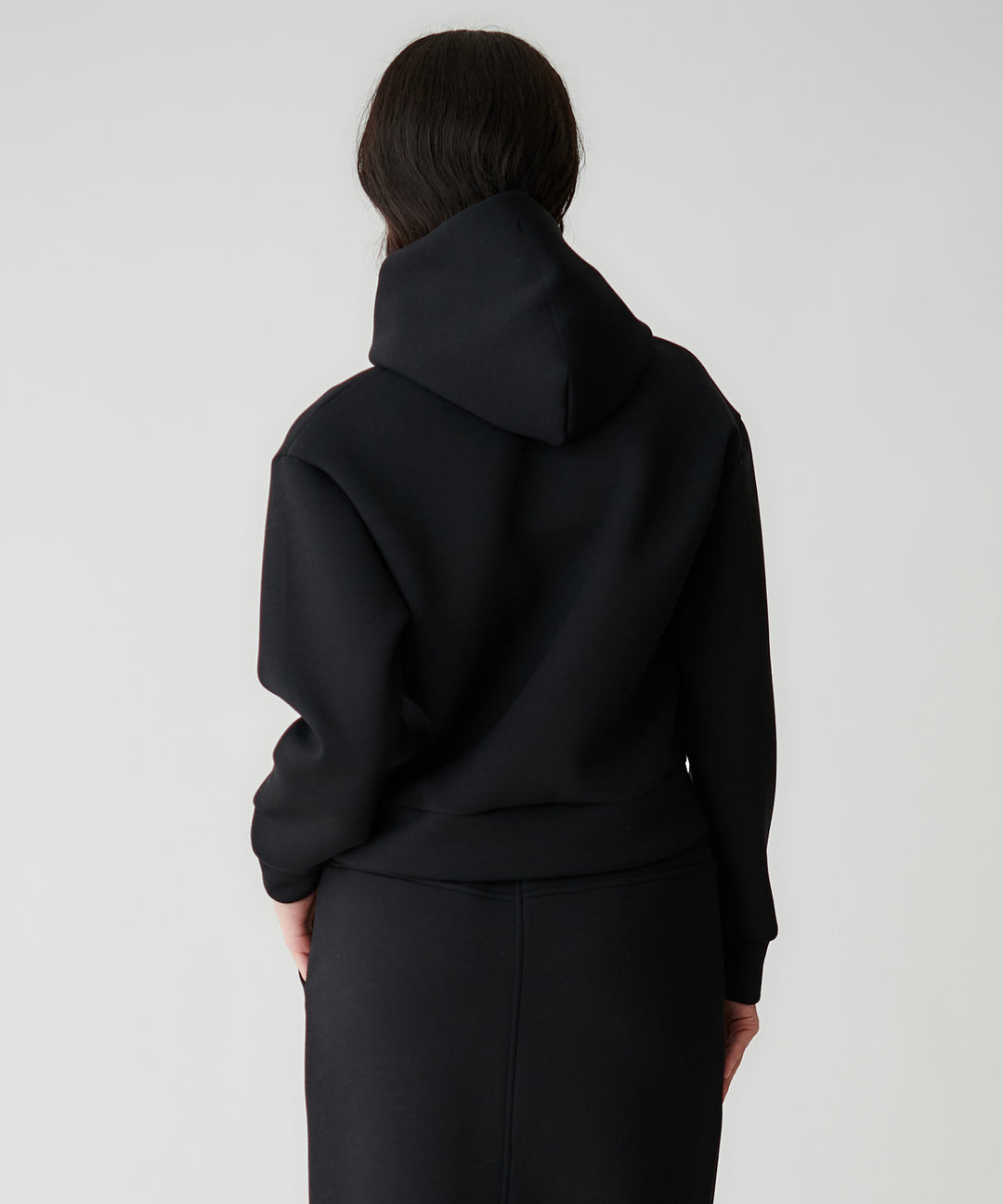 ラバープリントショートパーカー