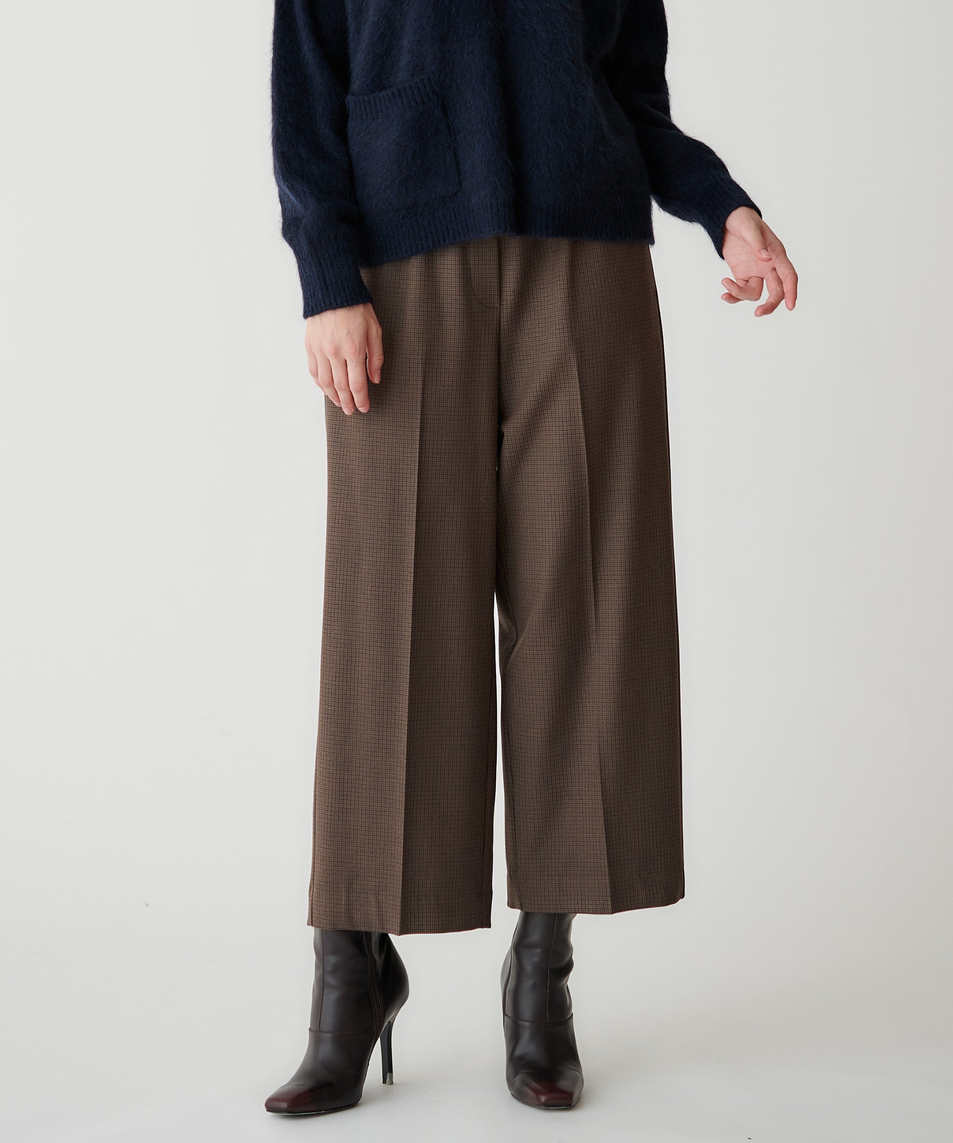 ワイドクロップドパンツ – FACE SANS FARD