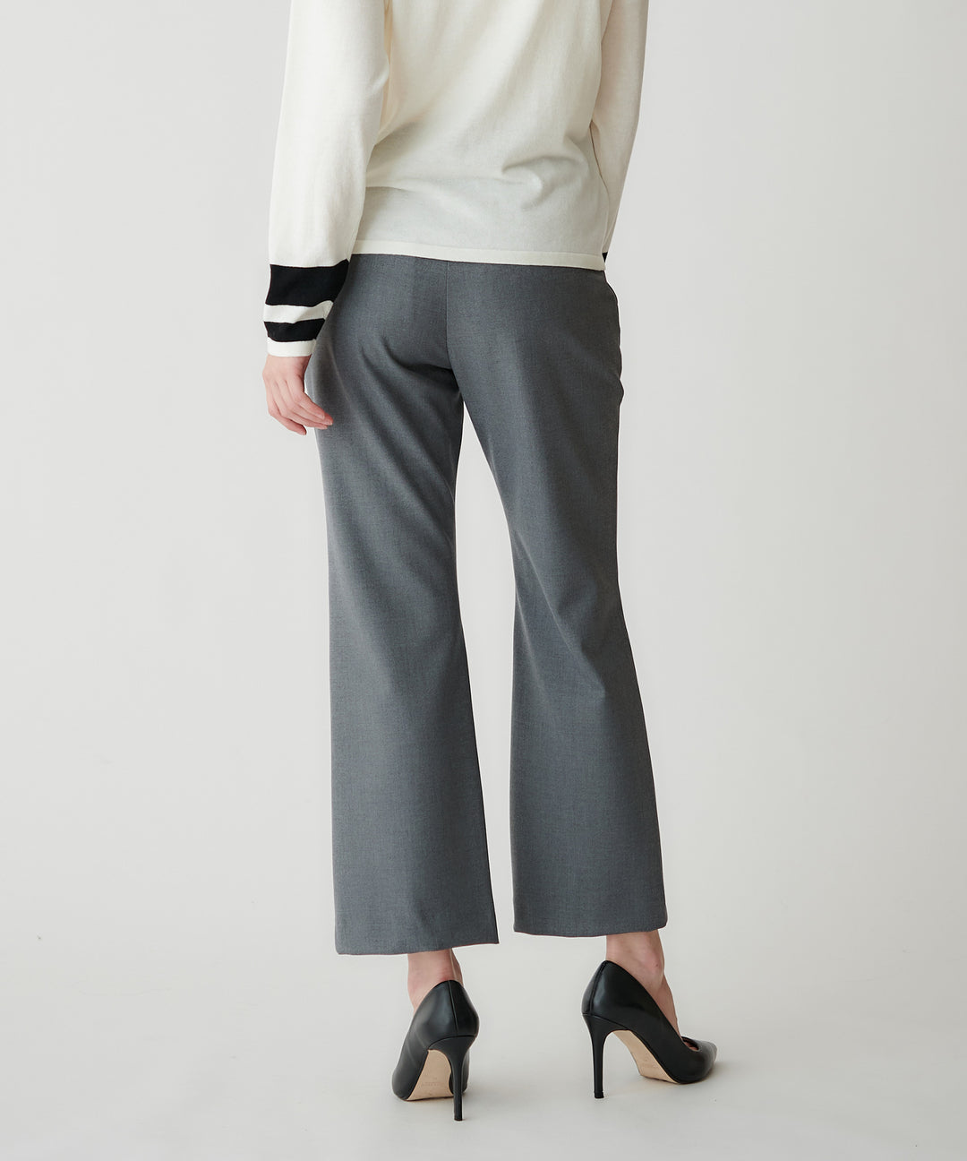 裏起毛フレアパンツ