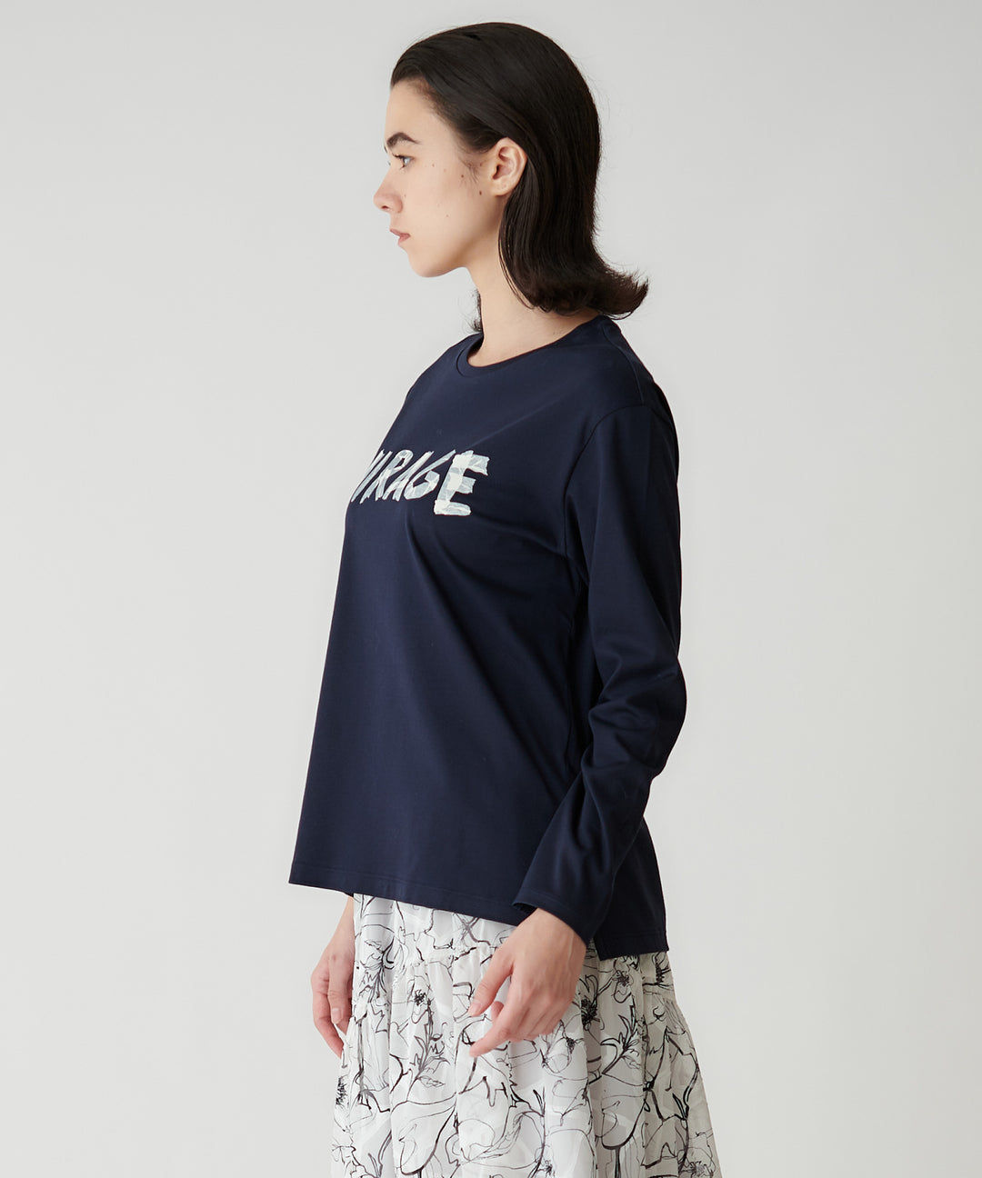 MIRAGEロゴプリントロンT