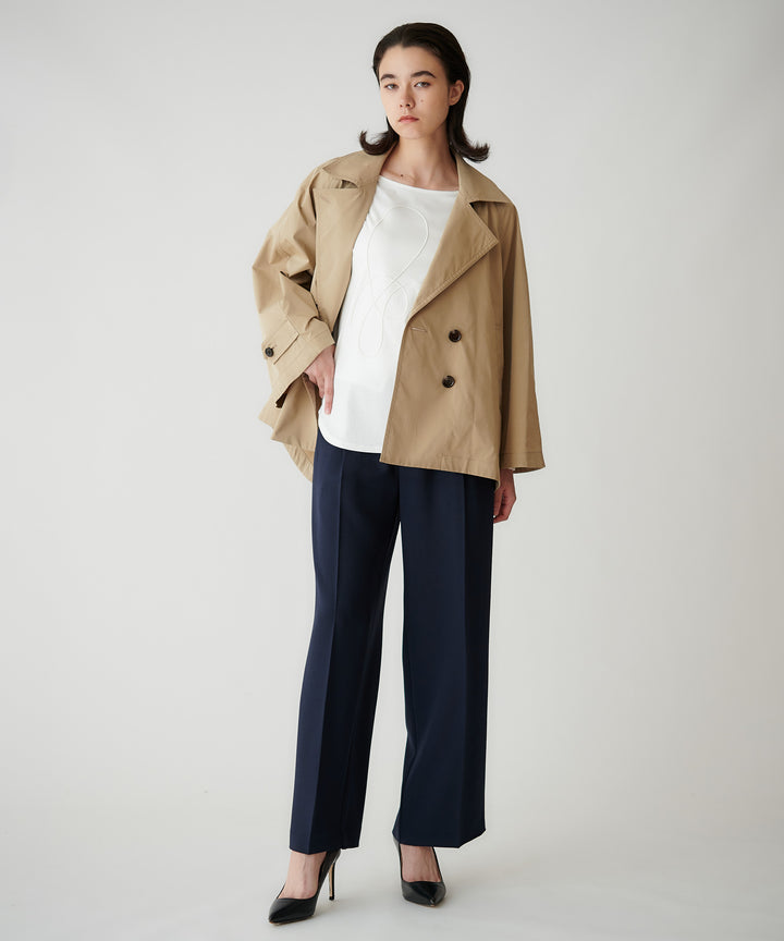 ボレロ風ショートトレンチジャケット