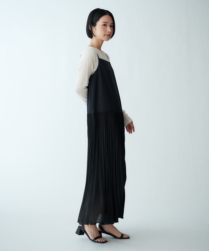 ジョーゼットシフォンキャミワンピース