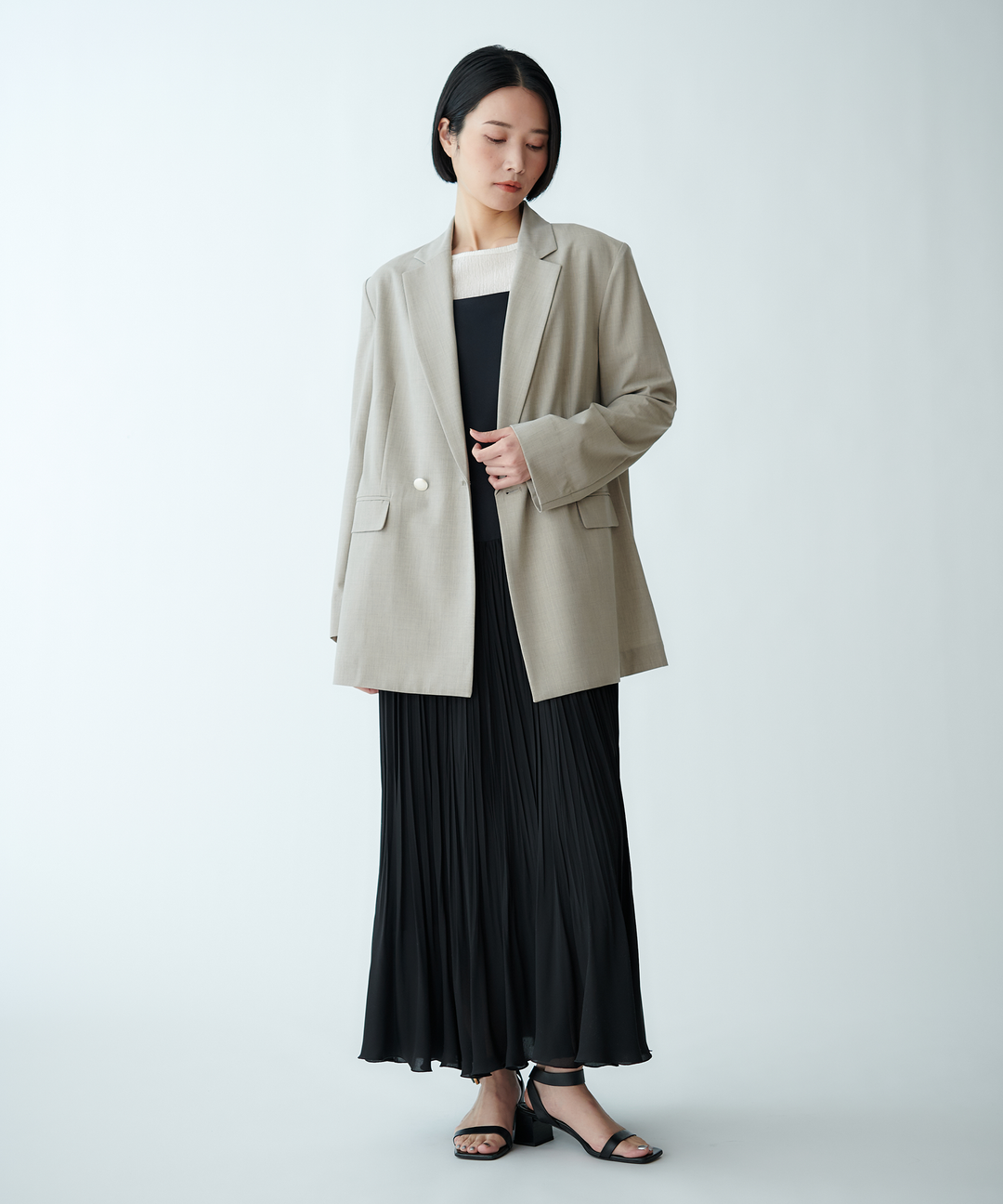 ボクシーシルエットジャケット