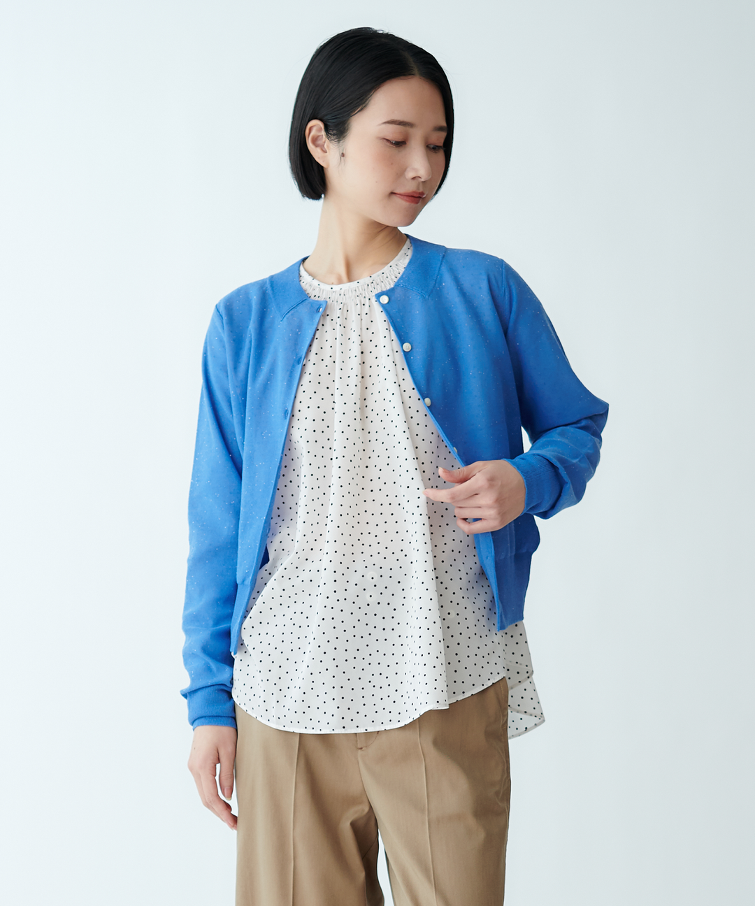 スパンコールニットカーディガン – FACE SANS FARD スパンコールニットカーディガン – FACE SANS FARD