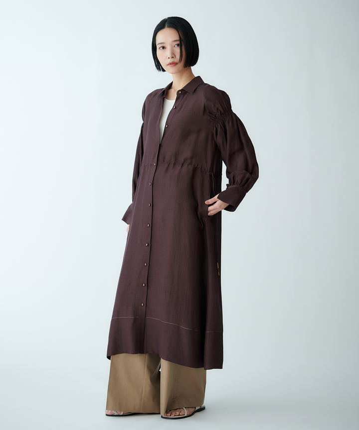 センタープレスワイドパンツ