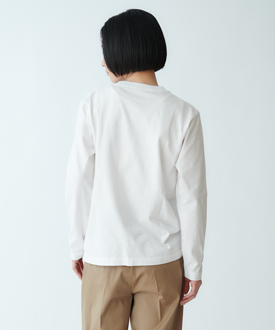 ベーシックロゴプリントロンT