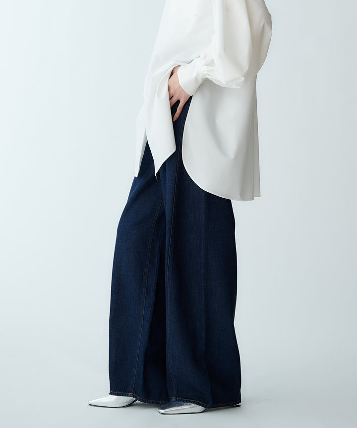 バルーンシルエットデニムパンツ