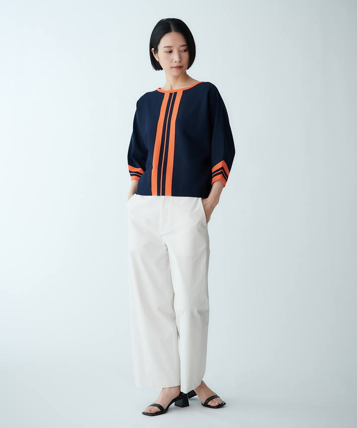 ドルマンスリーブニット