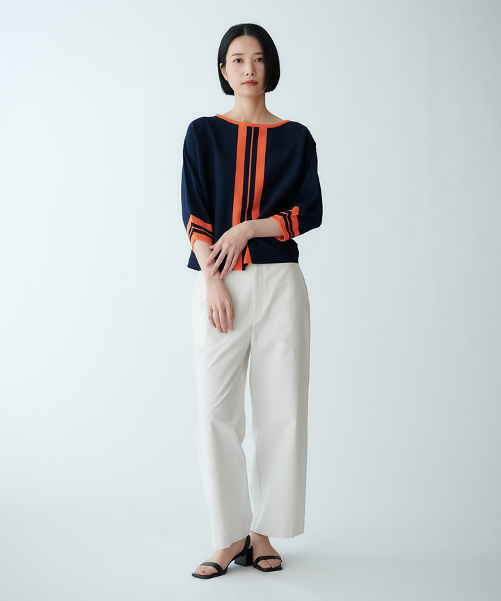 ストレートワイドパンツ