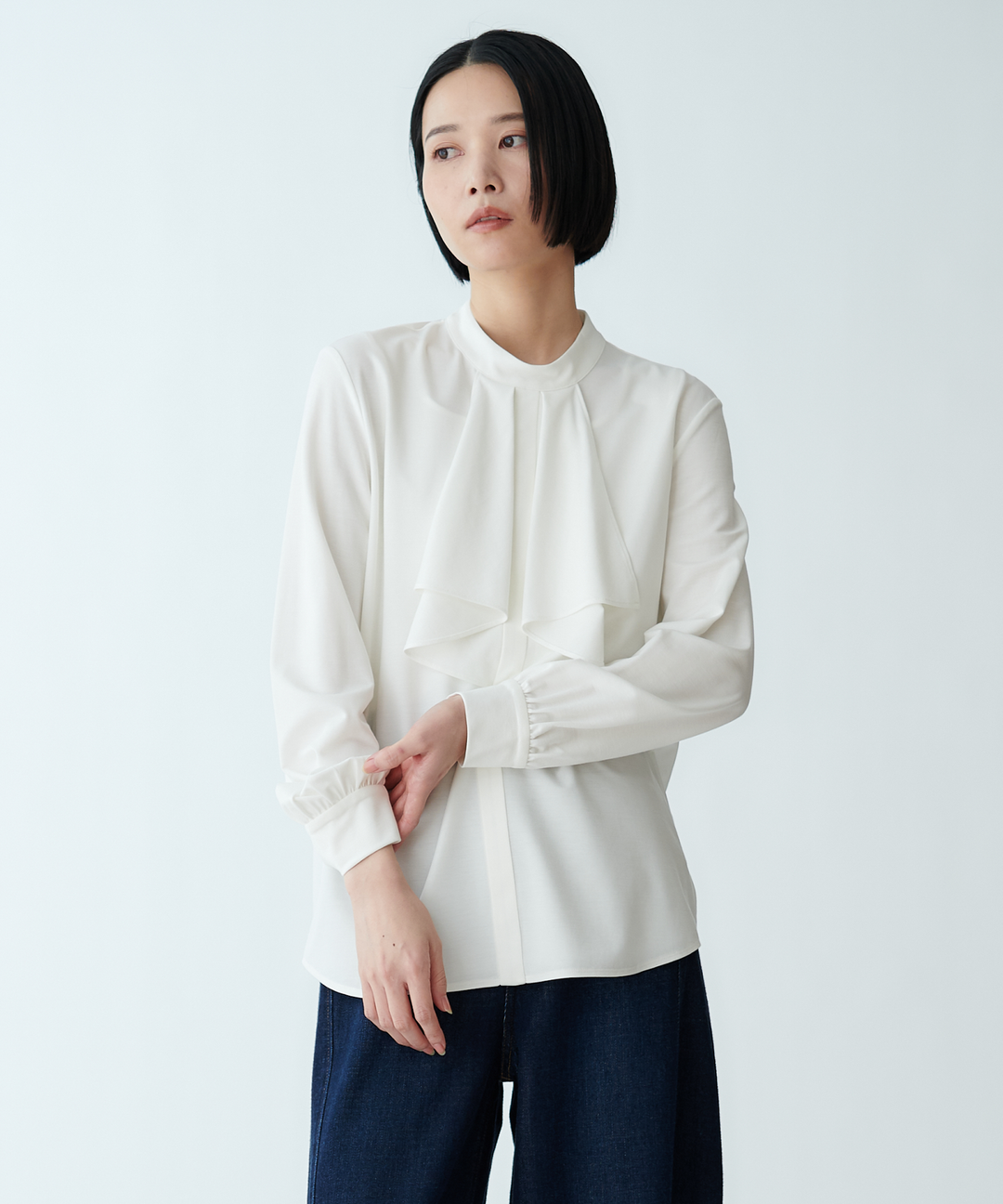 モデル H：165cm / 38 / ホワイト