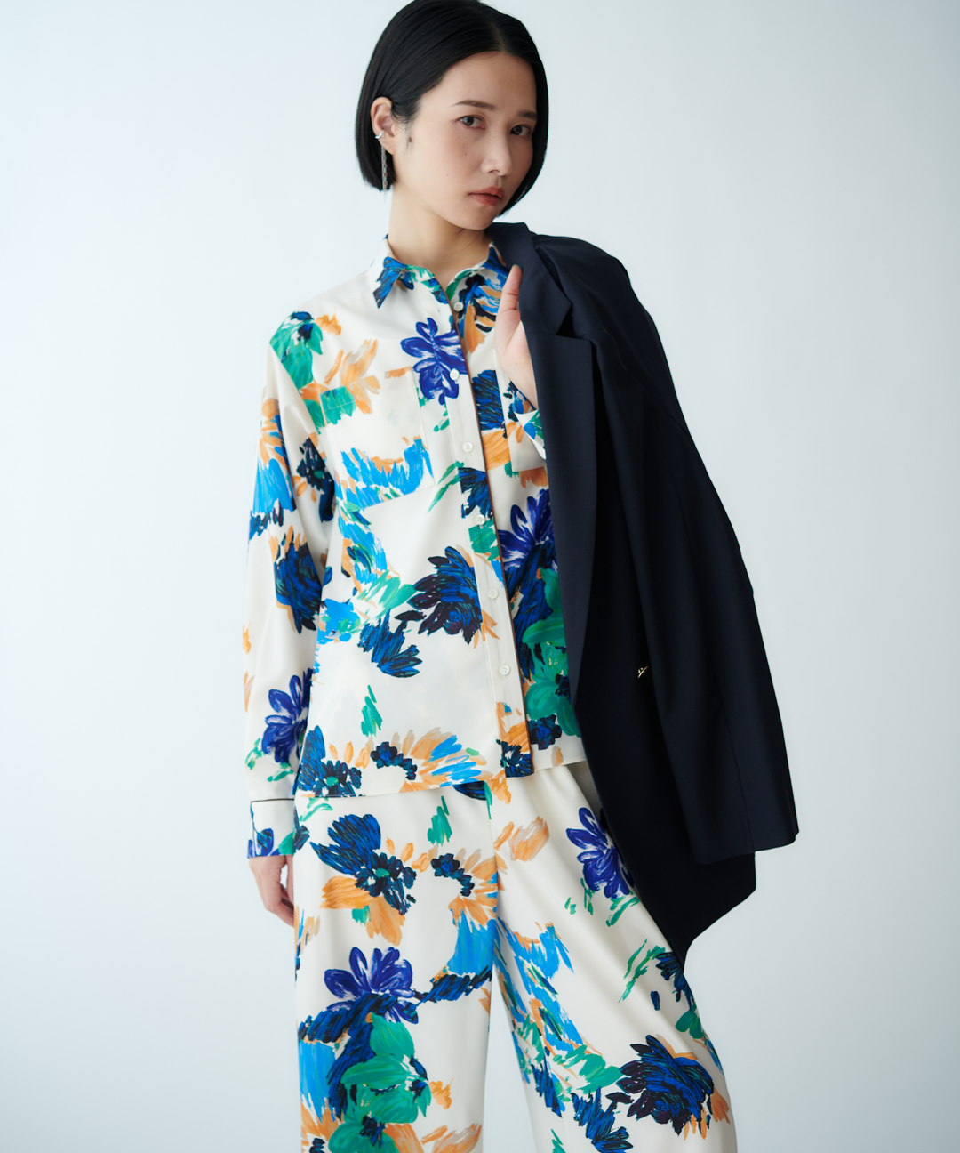 ボクシーシルエットジャケット