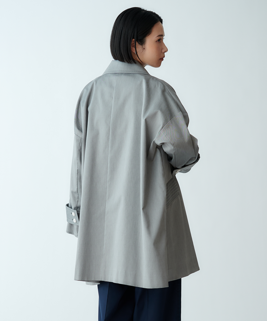 ステンカラーコート