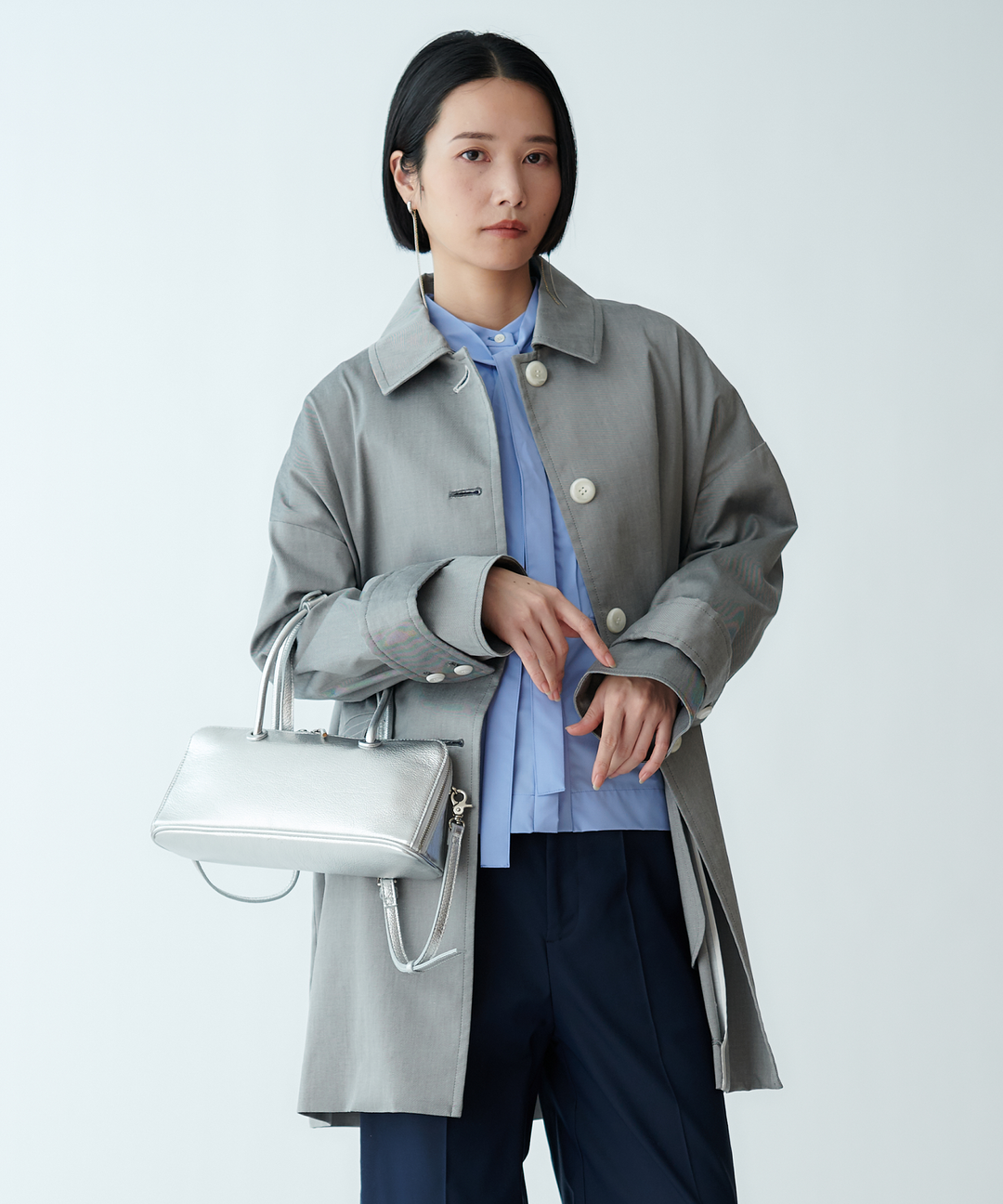 ステンカラーコート