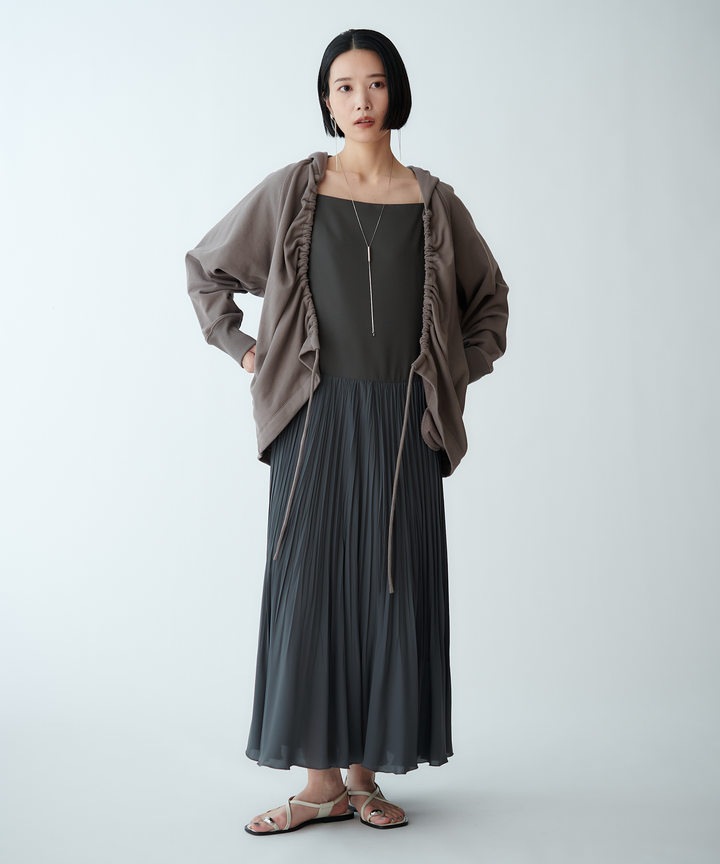 ジョーゼットシフォンキャミワンピース