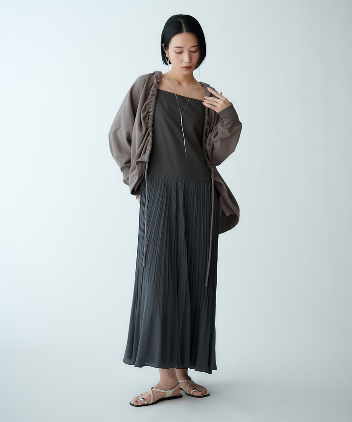 ジョーゼットシフォンキャミワンピース