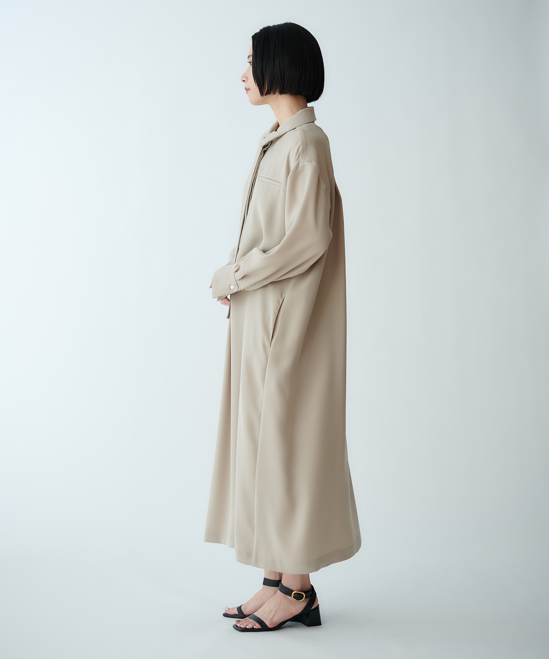 リボンタイワンピース
