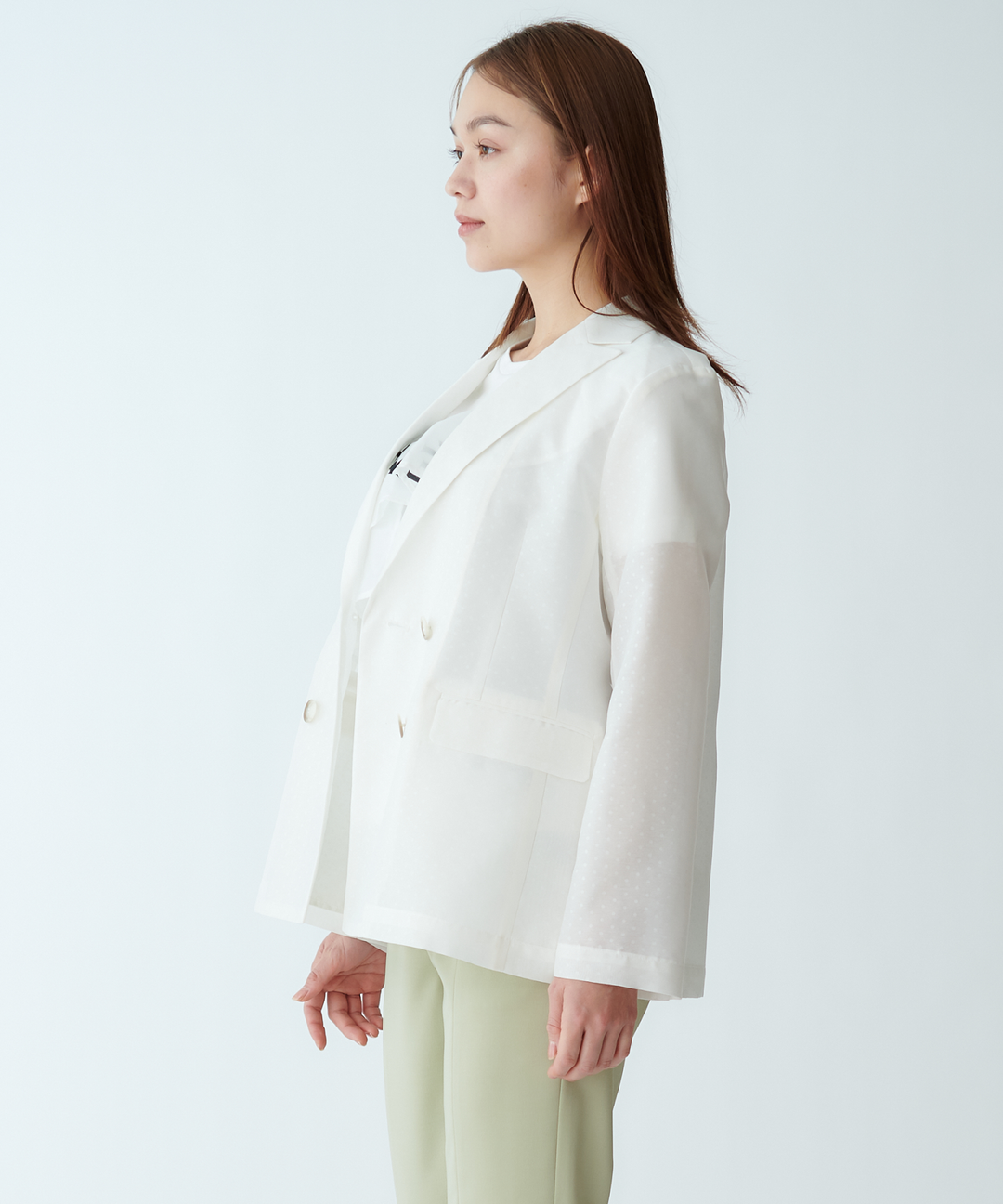 ダブルボタンテーラードジャケット