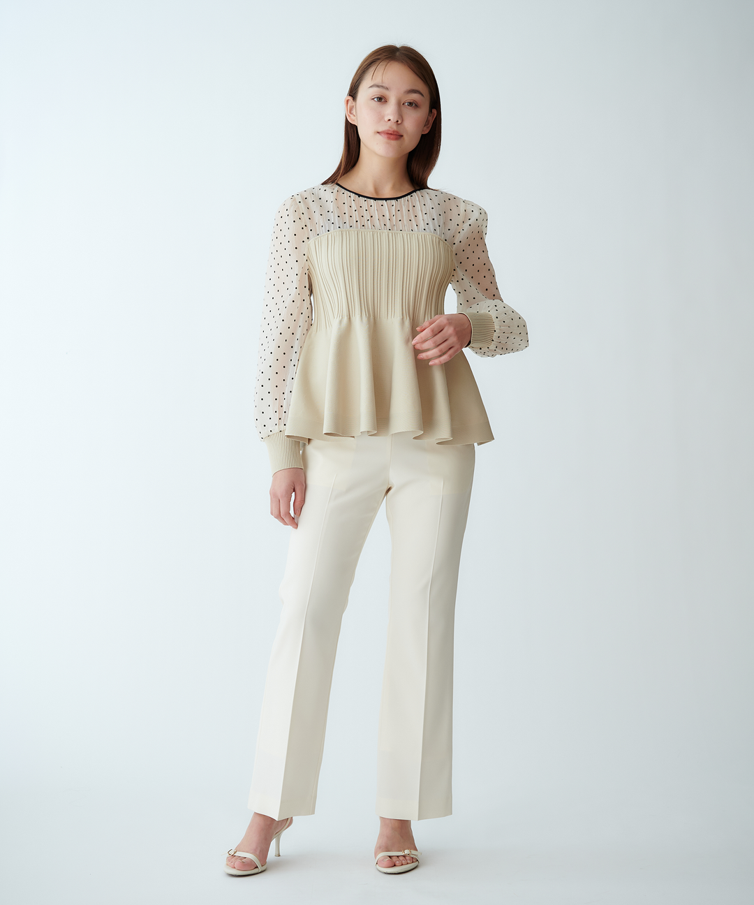 ブーツカットシルエットパンツ