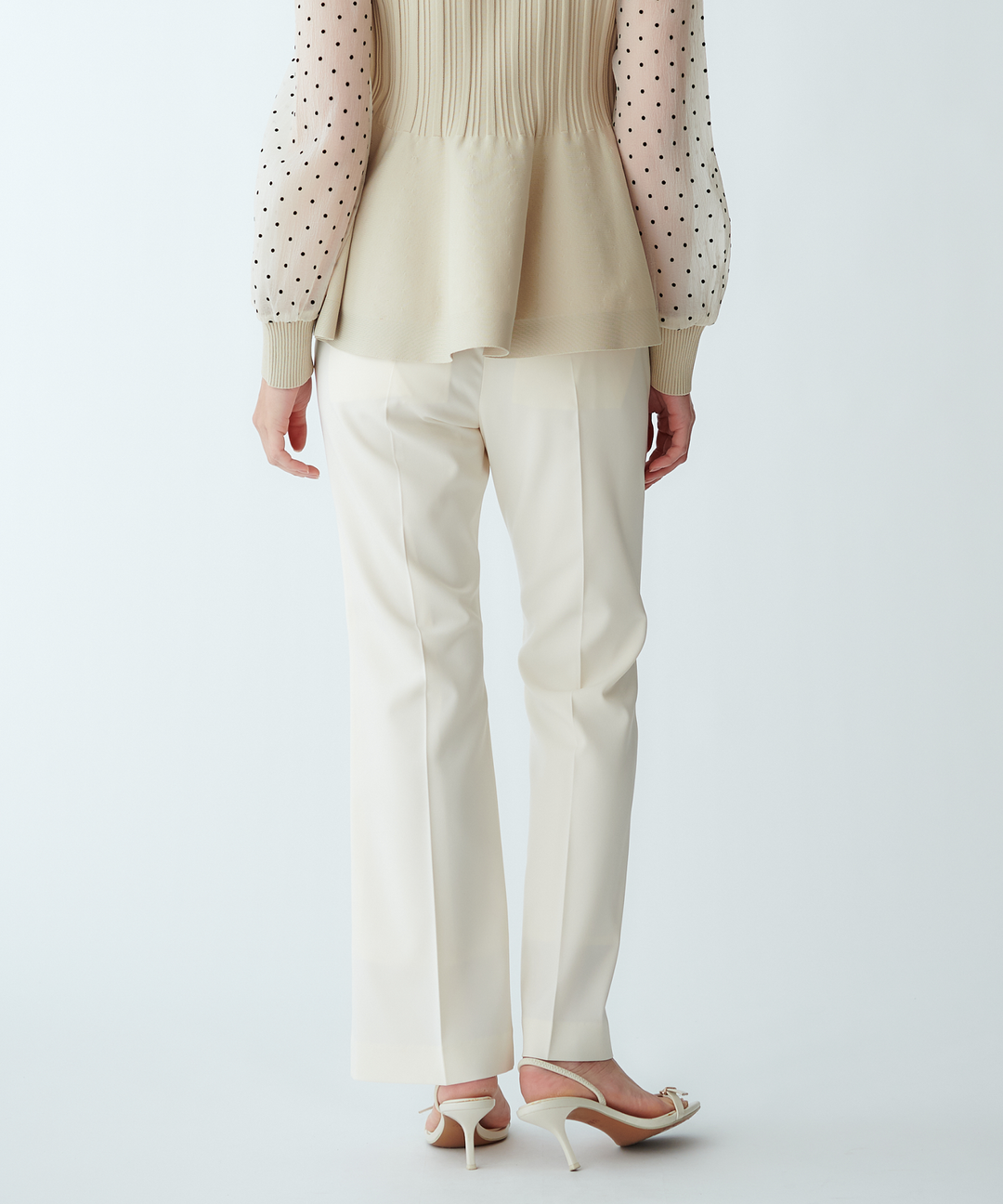 ブーツカットシルエットパンツ