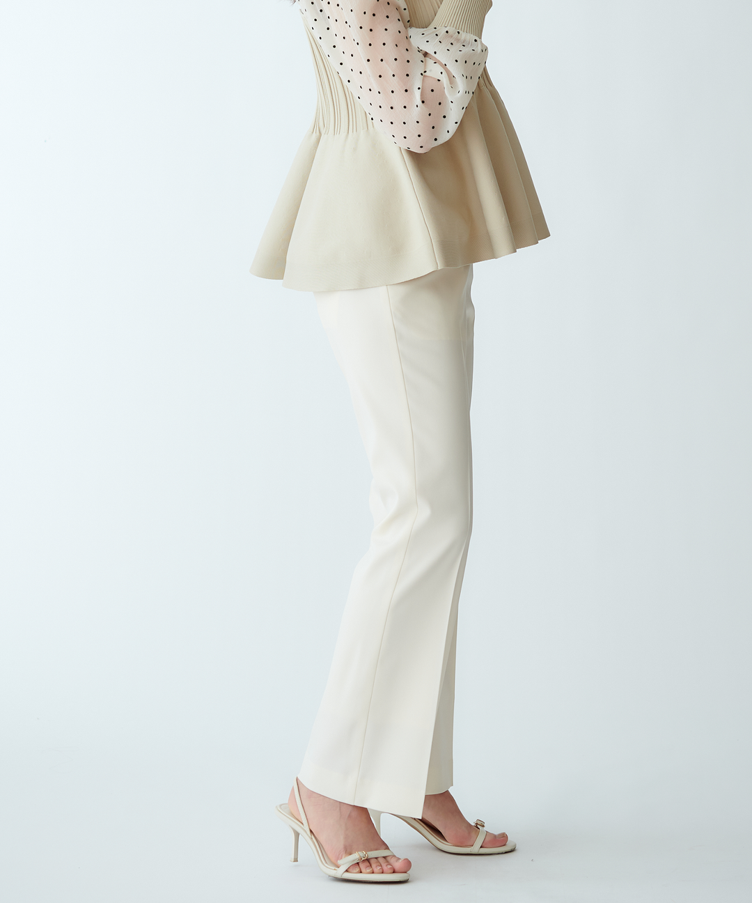 ブーツカットシルエットパンツ