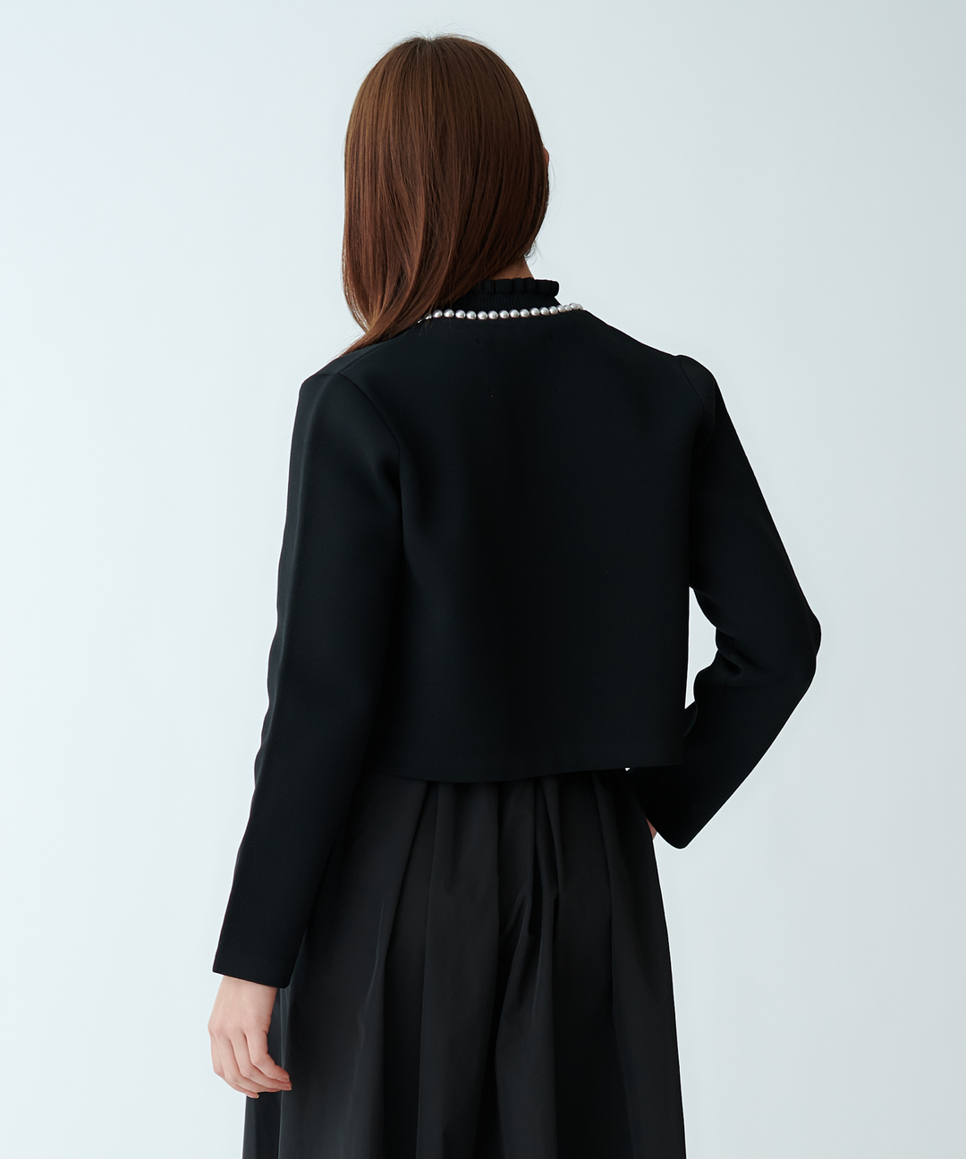 パールニットジャケット