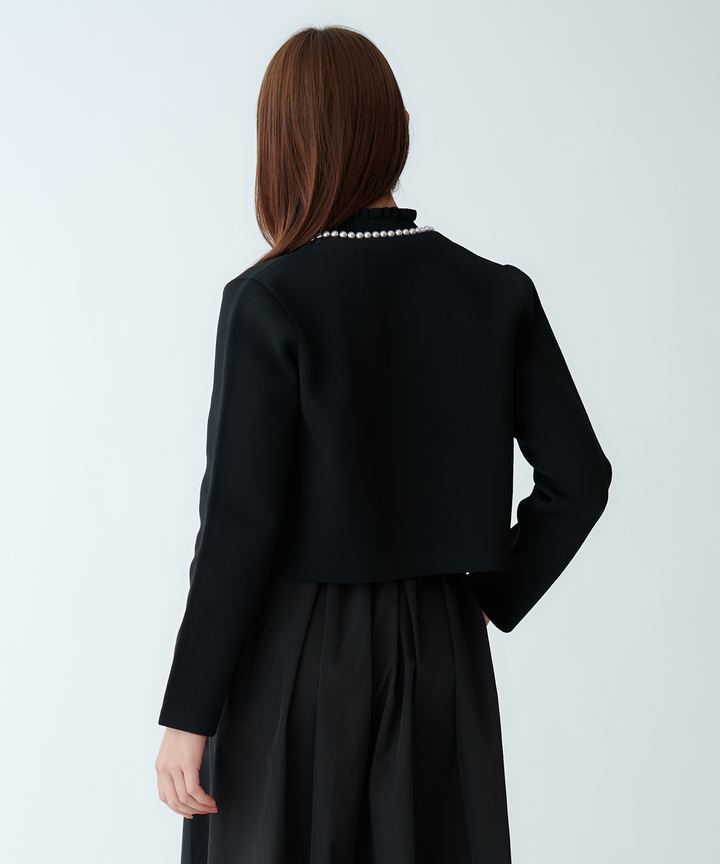 パールニットジャケット