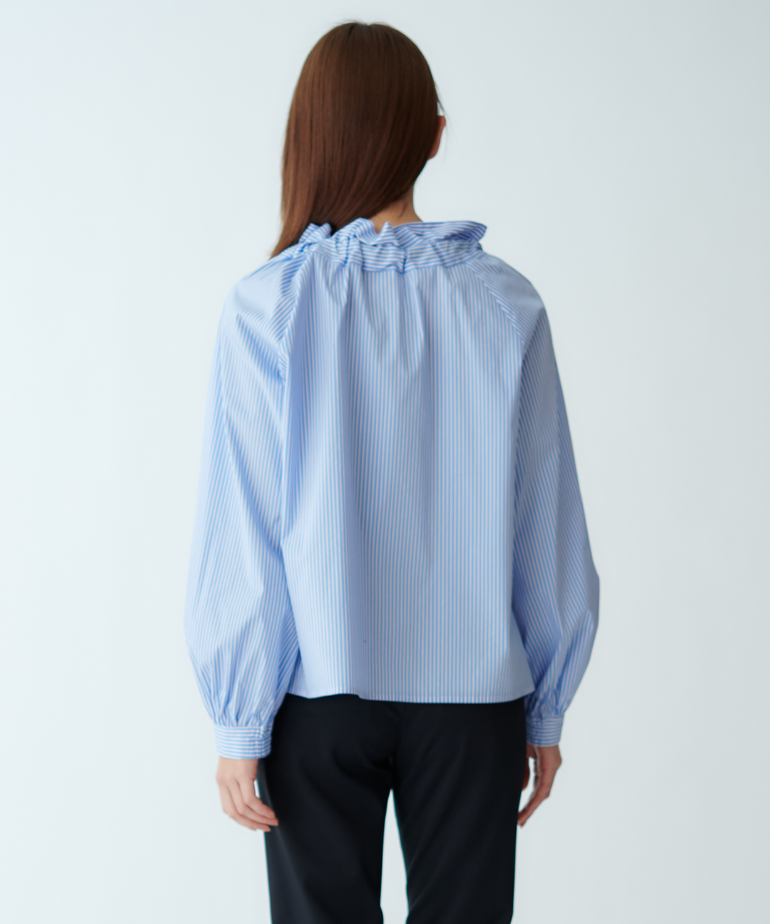 2WAYフリルリボンブラウス