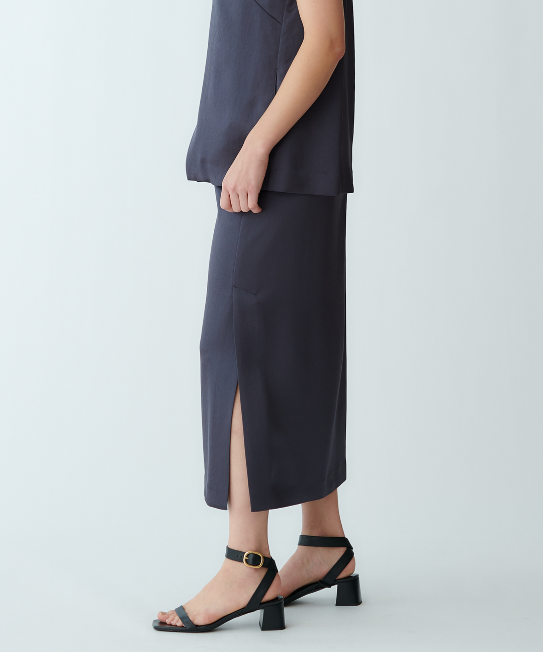 ヴィンテージサテンスカート