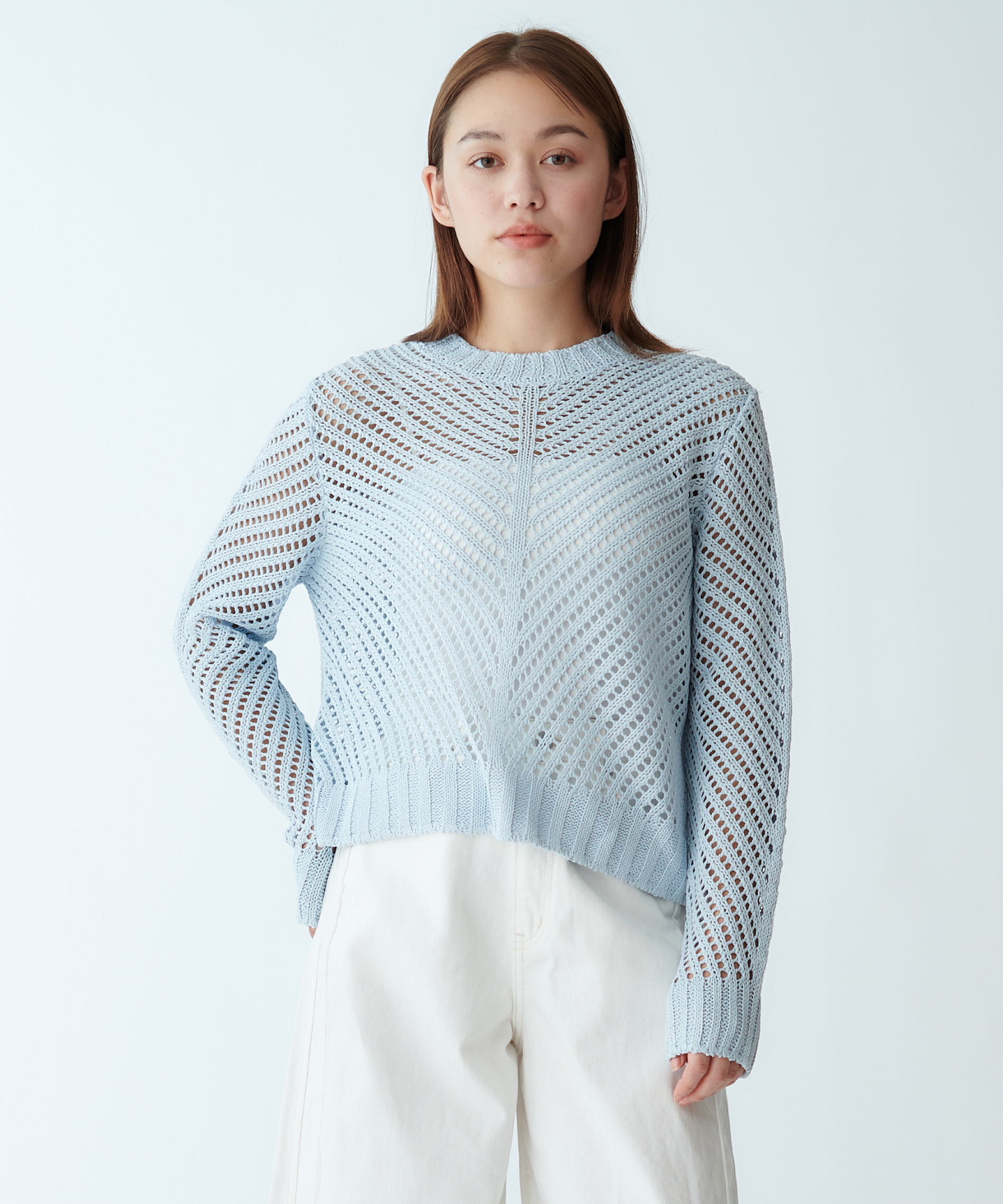 シアーニットトップス – FACE SANS FARD
