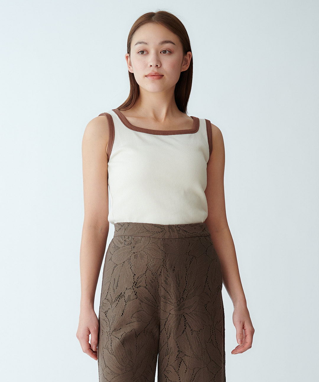 2WAYテレコタンクトップ