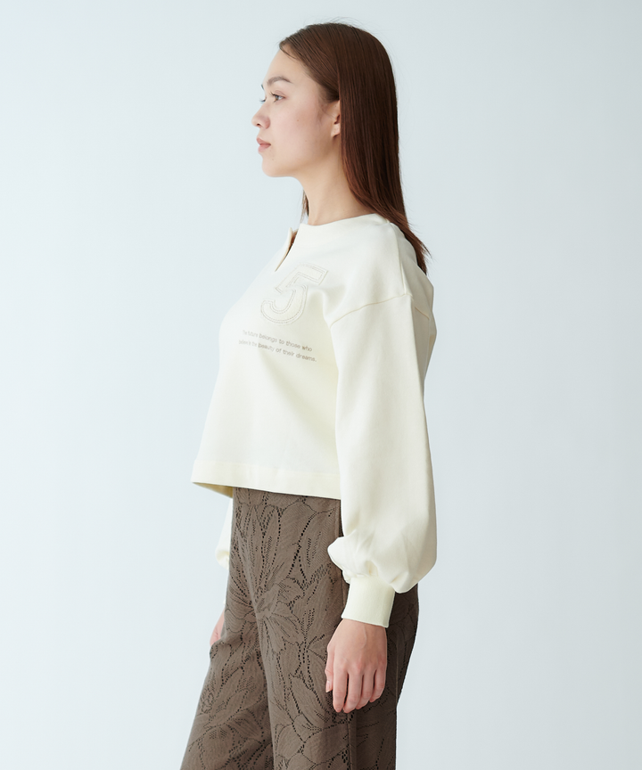 キーネックプルオーバー