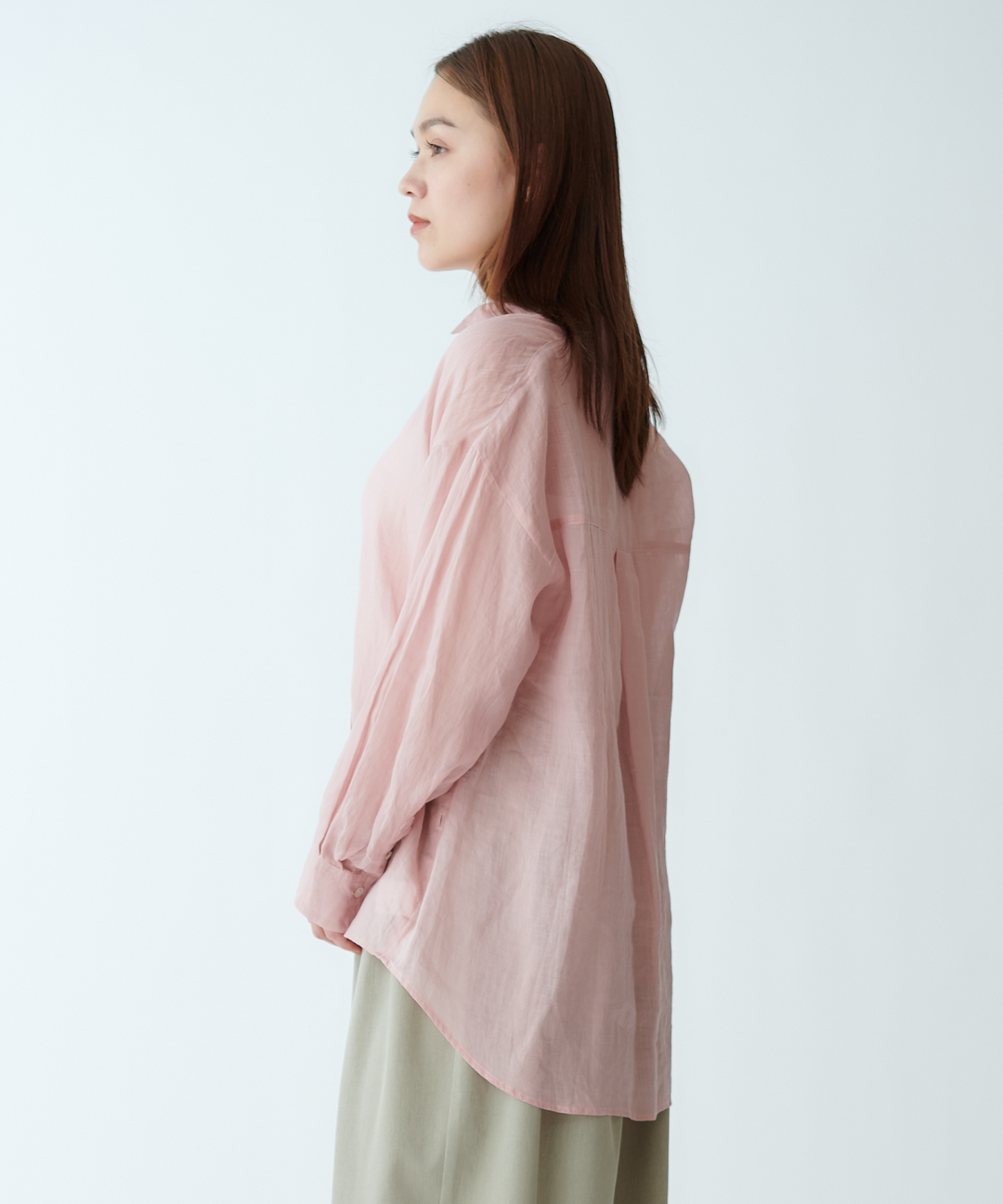 亚麻休闲衬衫