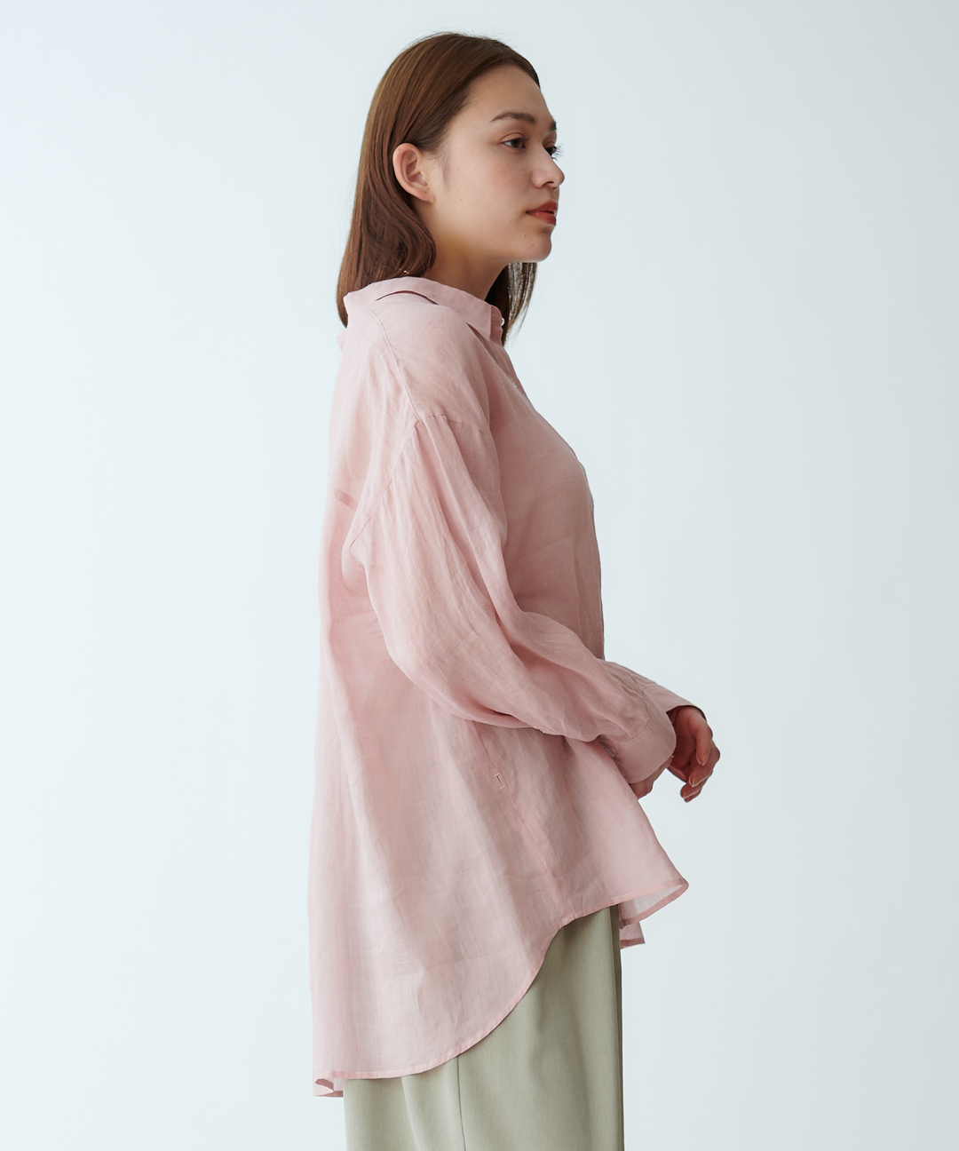 亚麻休闲衬衫