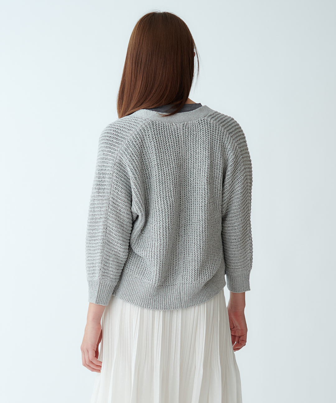 ドルマンZIPカーディガン