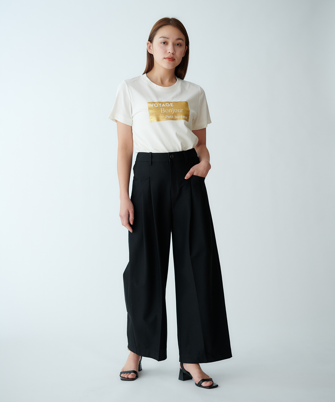 Twill Jersey Easy Pants