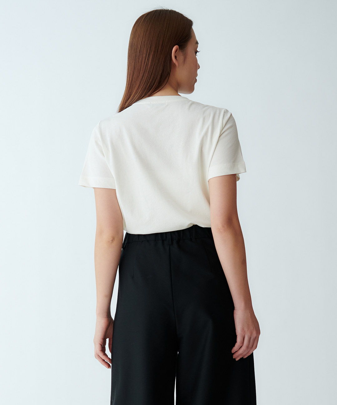 箔プリントロゴTシャツ