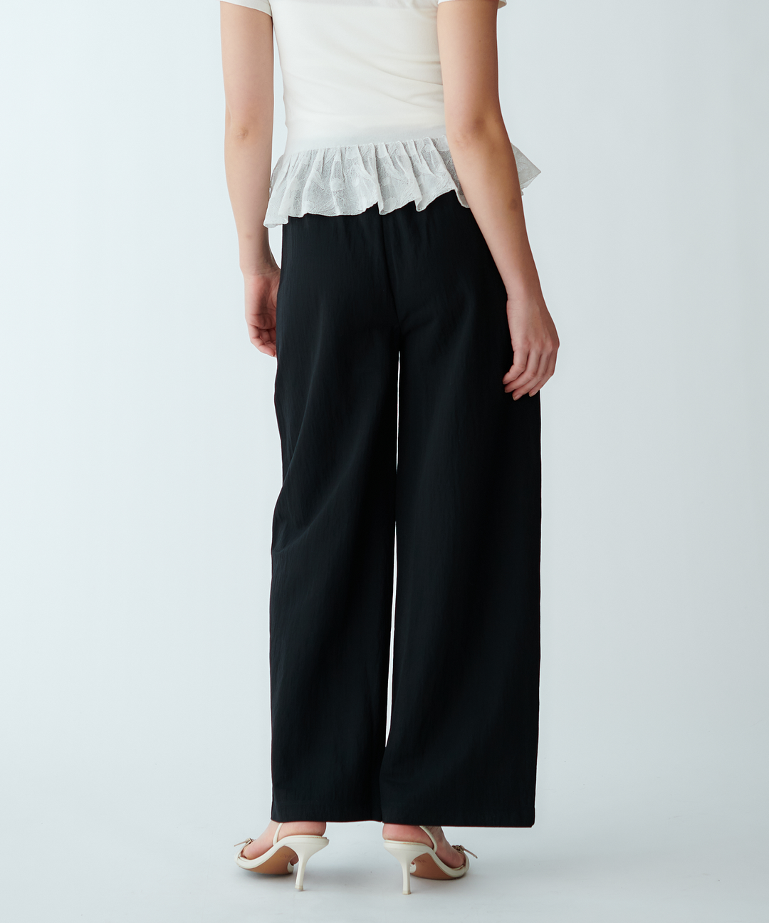 スムースイージーワイドパンツ