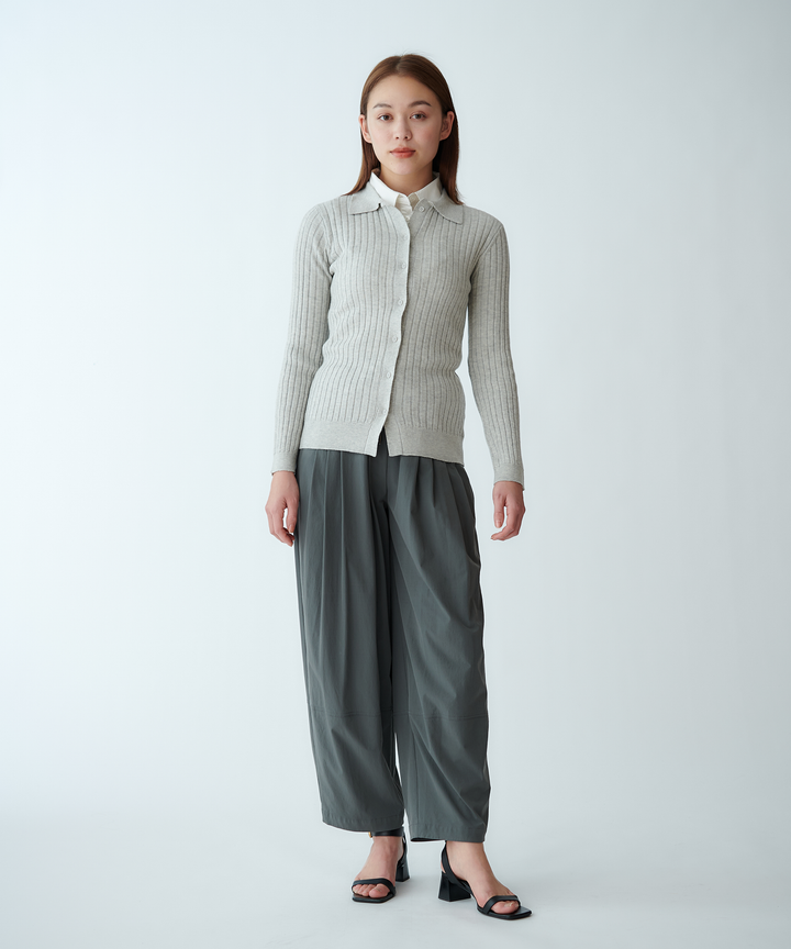 ギャザータックパラシュートパンツ