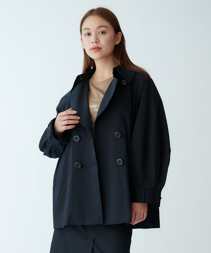 ボリュームスリーブトレンチコート